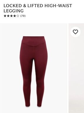 NWOT Savage high waisted leggings size S, wine, never worn brand new